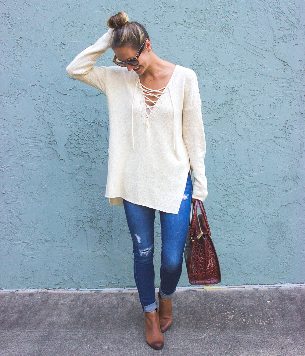 livvyland-blog-olivia-watson-knit-sweater-jeans-booties-zappos-clarks-ankle-boots-gelata-italia-brahmin-priscilla-handbag-6