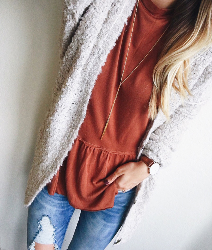 livvyland-blog-olivia-watson-austin-texas-fashion-blogger-fall-outfit-style-burnt-orange-rust-peplum-cozy-knit-sweater-boho