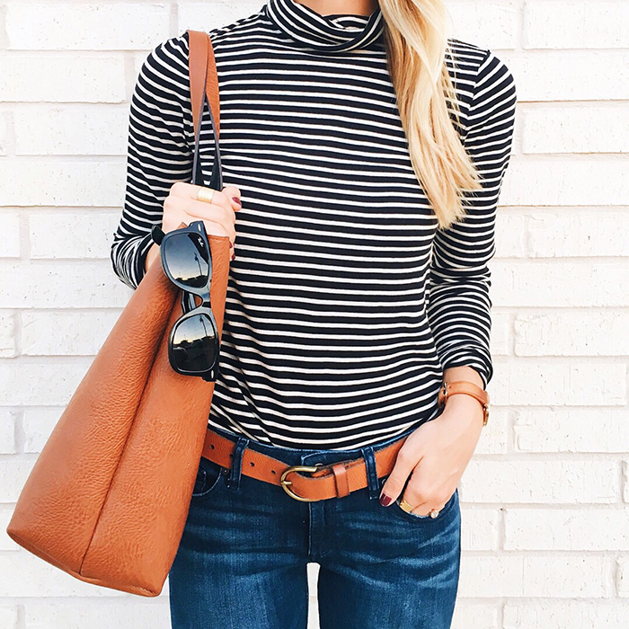 livvyland-blog-olivia-watson-austin-texas-fashion-blogger-fall-outfit-style-j-crew-striped-turtle-neck-black-tan-outfit