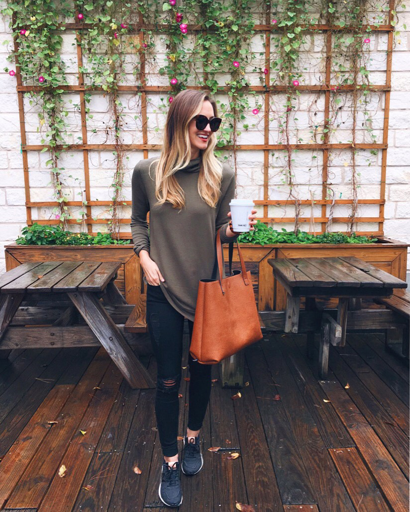 livvyland-blog-olivia-watson-black-friday-sales-instagram-roundup-mozarts-coffee-house-olive-turtle-neck-sweater-sneakers-jeans-athleisure