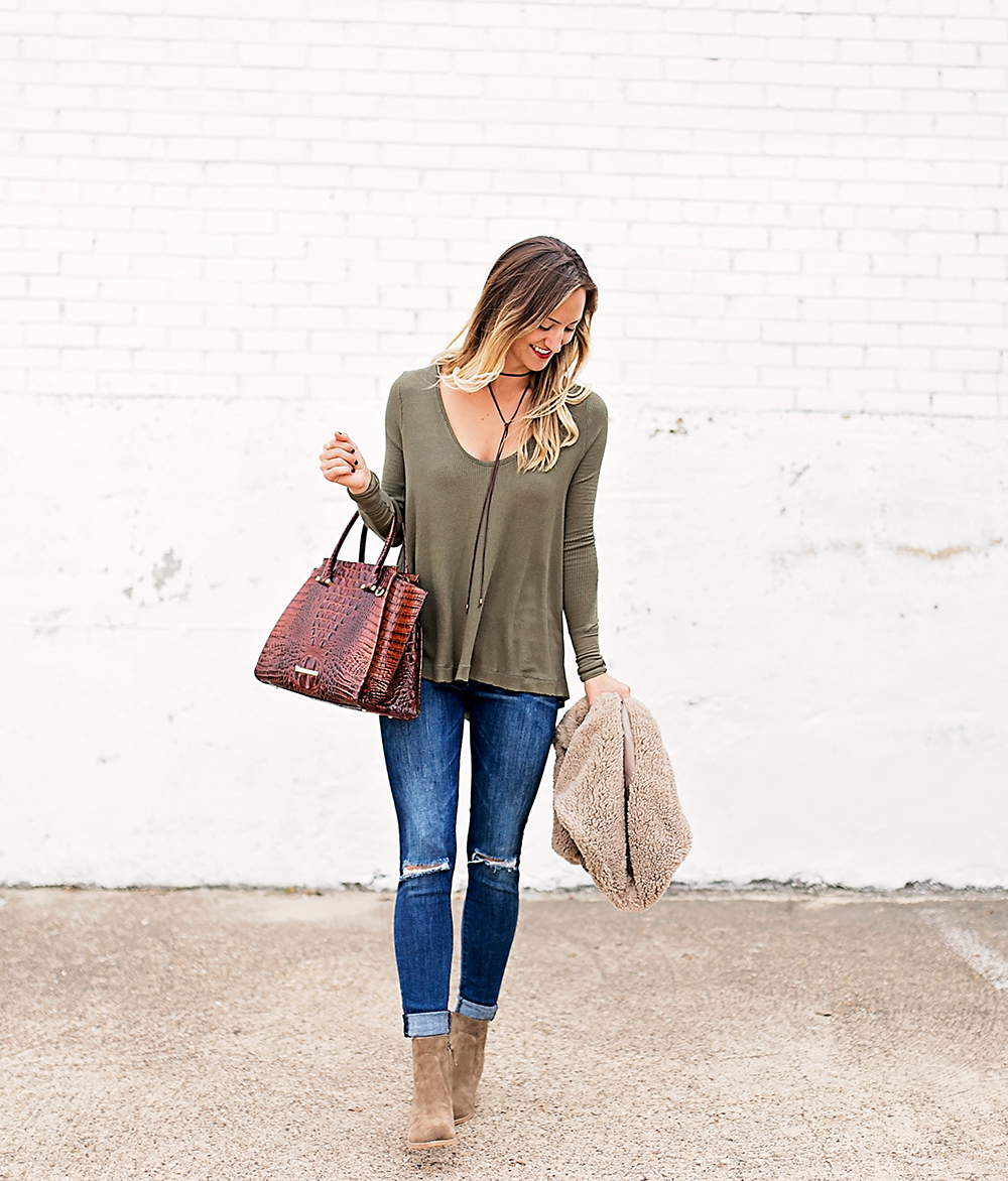 livvyland-blog-olivia-watson-fall-outfit-bb-dakota-sheerling-vest-cozy-fall-outfit-inspiration-ankle-booties-free-people-thermal-top-8