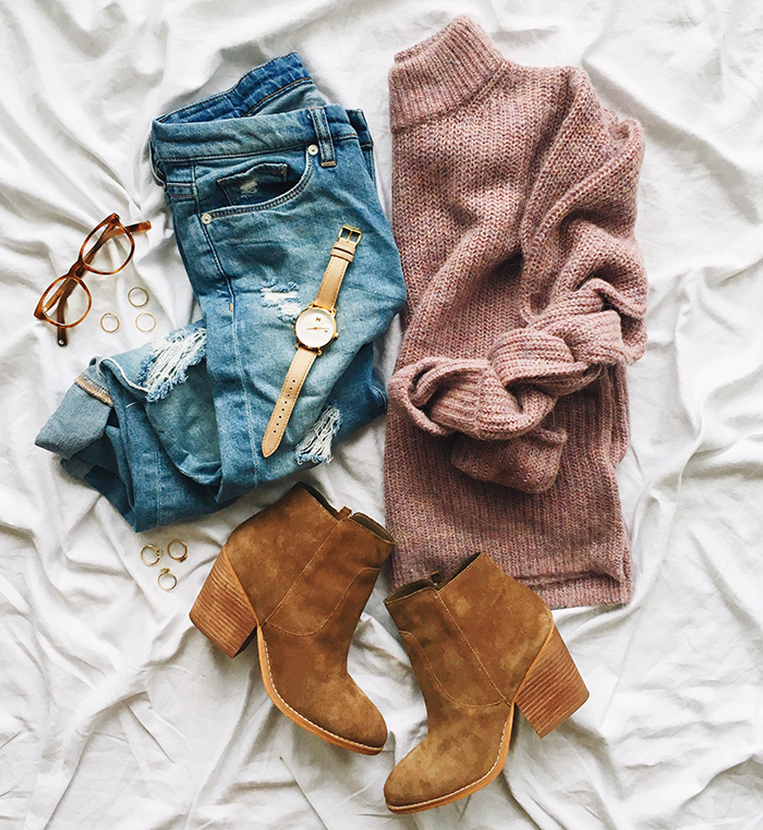 livvyland-blog-olivia-watson-fashion-blogger-austin-texas-fall-cozy-blush-cardigan-layers-outfit-idea-2