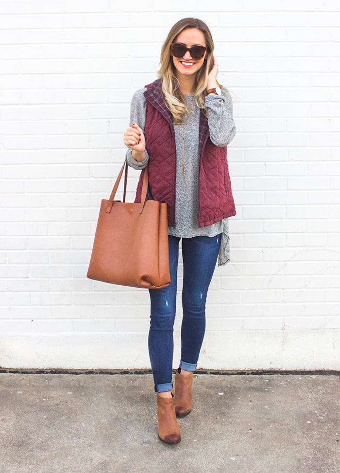 livvyland-blog-olivia-watson-supplies-by-union-bay-burgundy-puffer-vest-cozy-fall-outfit-idea-1