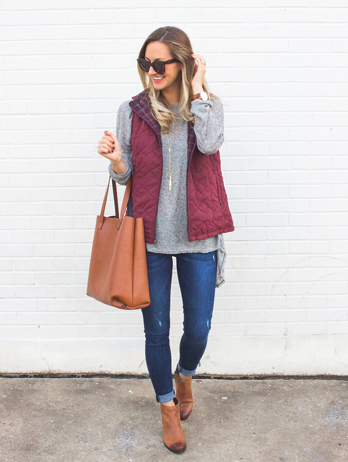 livvyland-blog-olivia-watson-supplies-by-union-bay-burgundy-puffer-vest-cozy-fall-outfit-idea-7