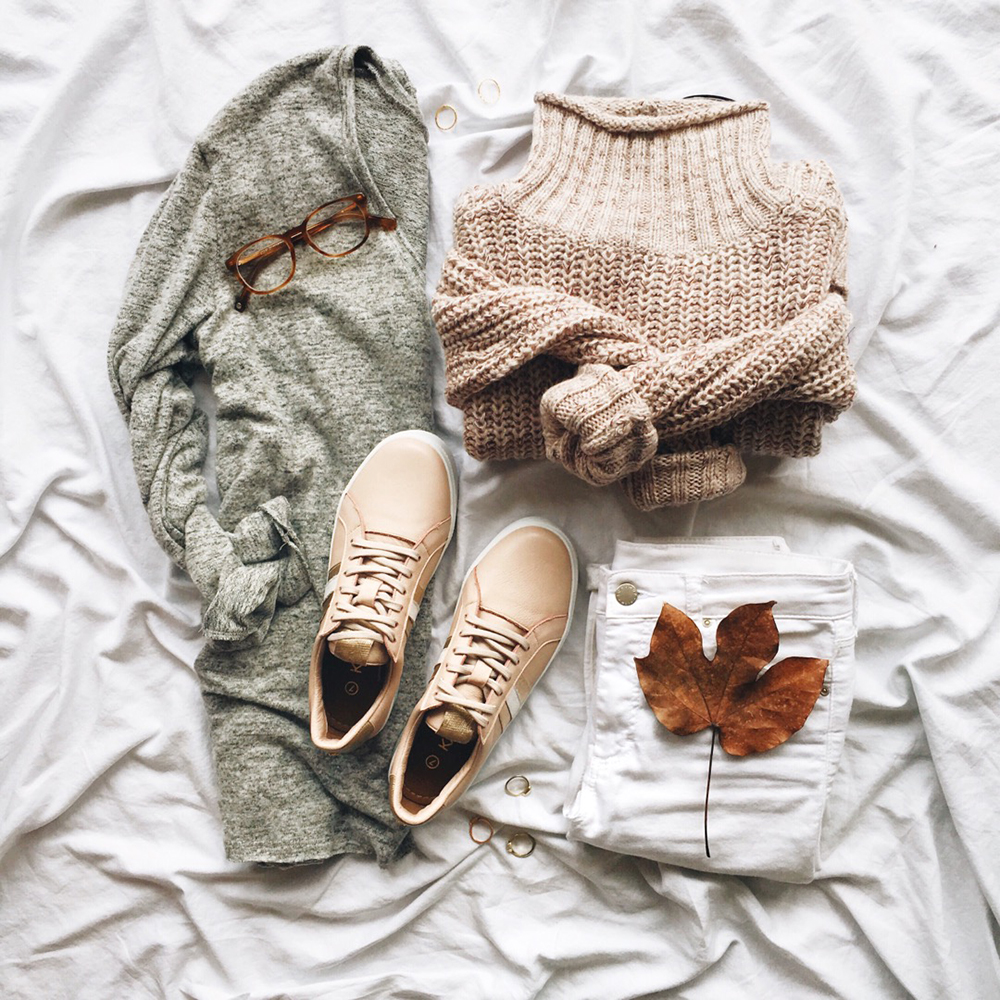 livvyland-blog-olivia-watson-instagram-roundup-december-cozy-layers-blush-sneakers-fall-grey-pink-color