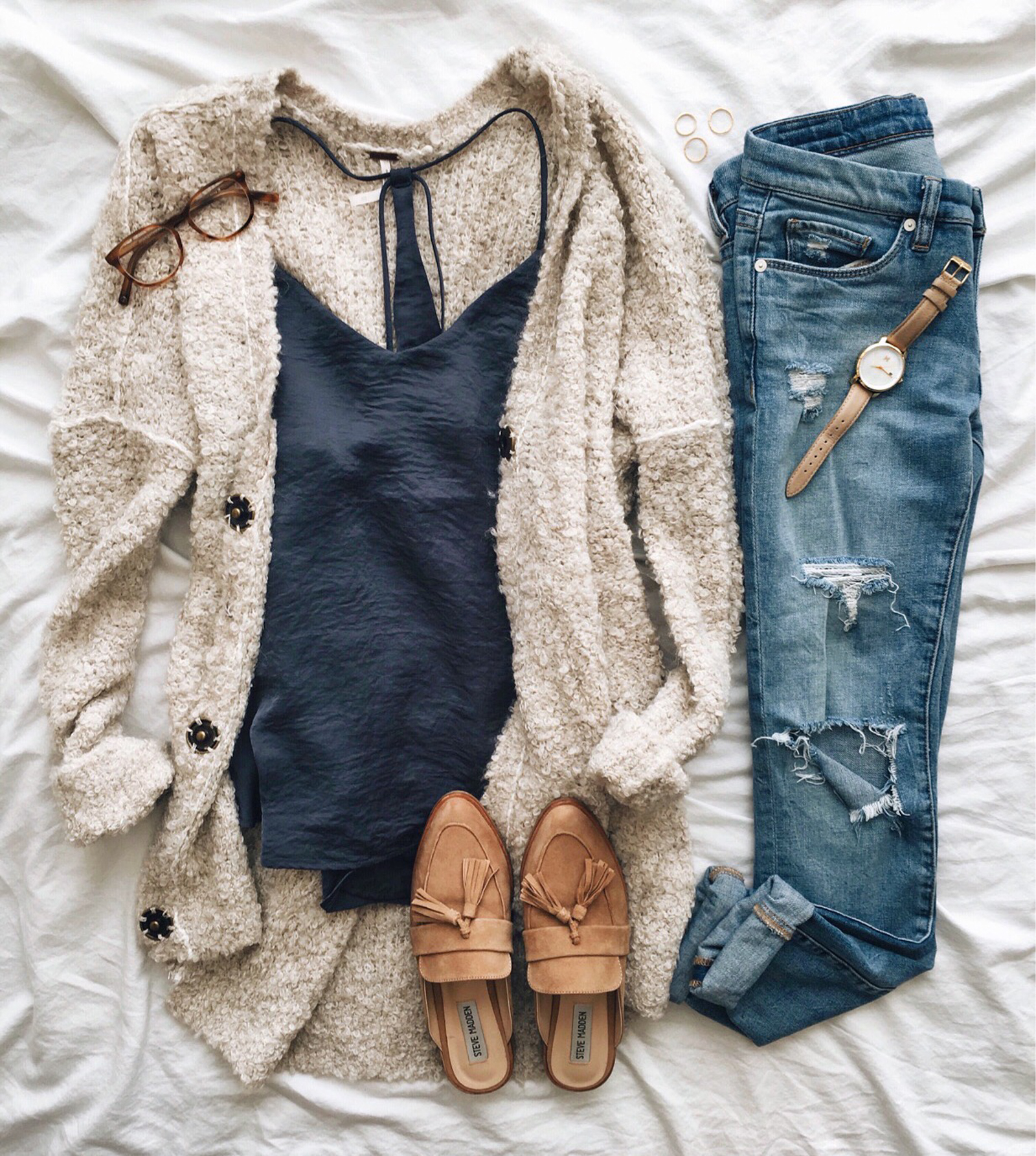 livvyland-blog-olivia-watson-instagram-roundup-austin-texas-cozy-winter-outfit-satin-cami-cardigan