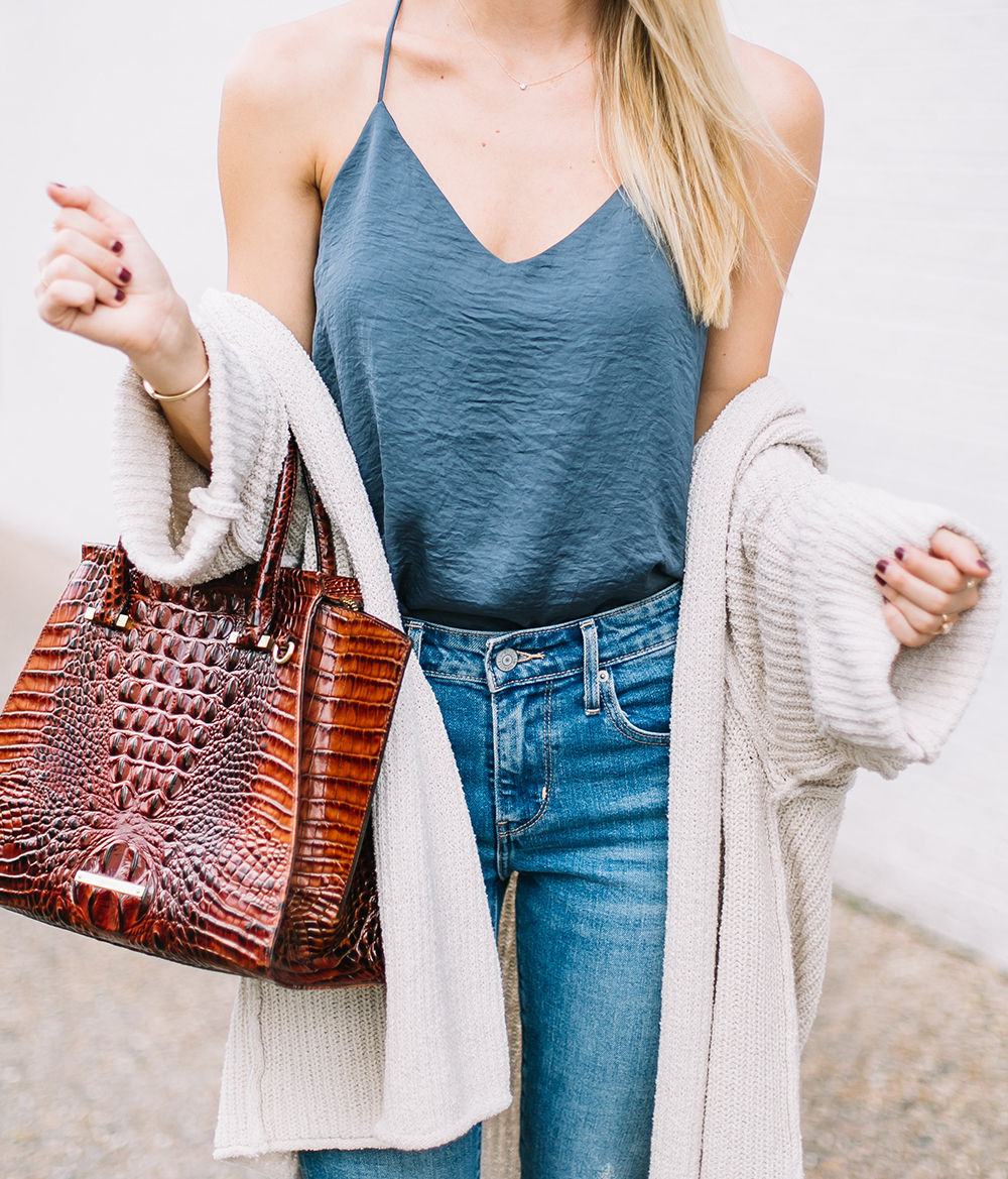 Textured Cami & Cozy Cardigan - LivvyLand