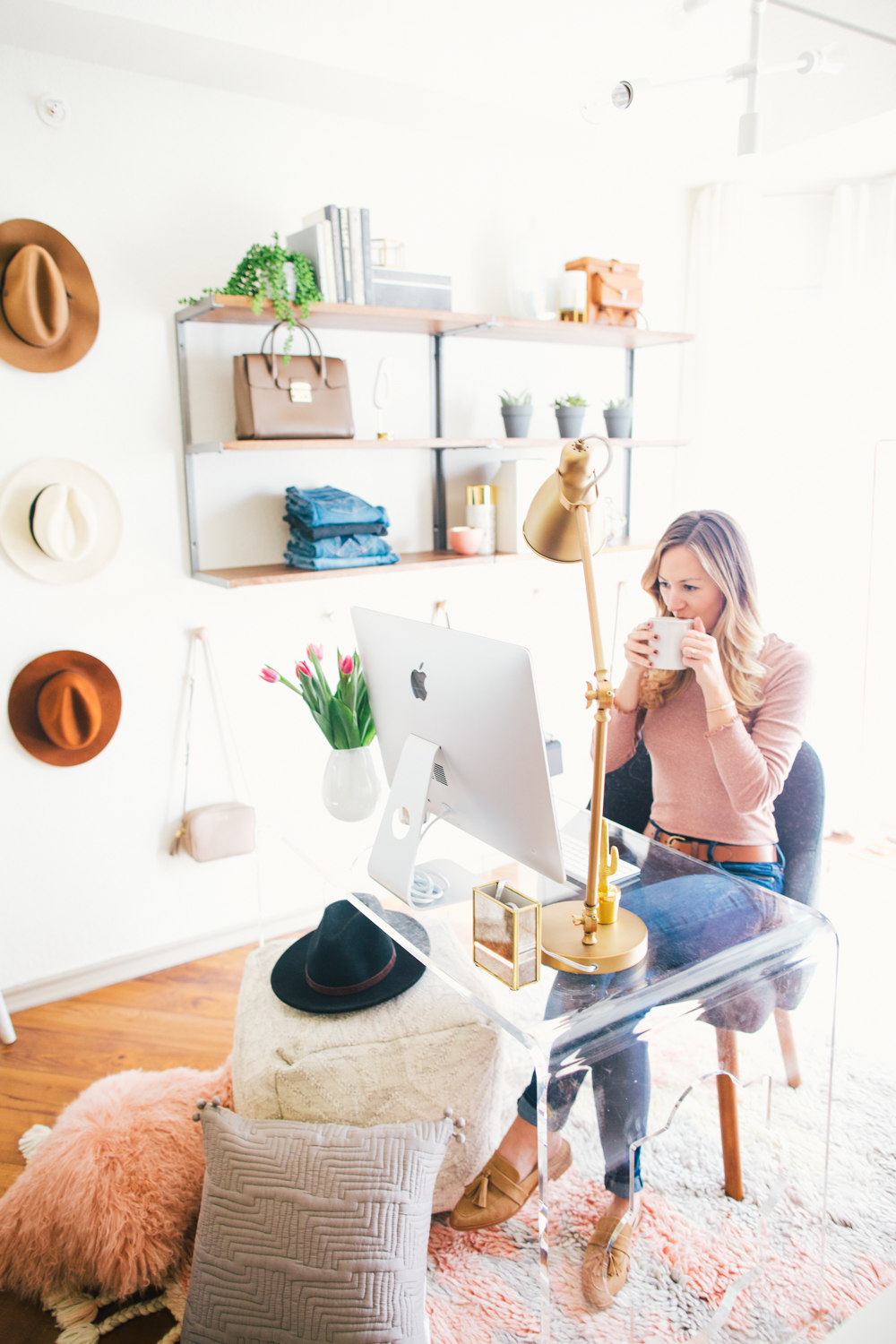 livvyland-blog-olivia-watson-west-elm-home-office-before-after-reveal-pink-grey-cozy-chic-white-airy-girly-austin-texas-fashion-blogger-20