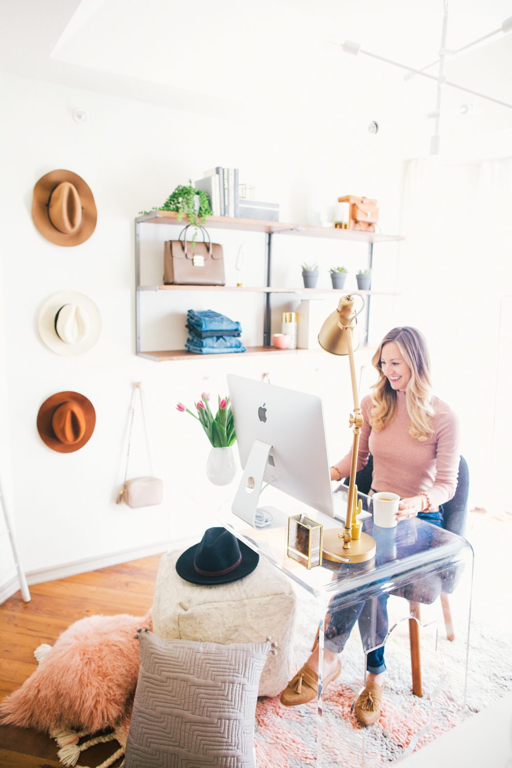 livvyland-blog-olivia-watson-west-elm-home-office-before-after-reveal-pink-grey-cozy-chic-white-airy-girly-austin-texas-fashion-blogger-22