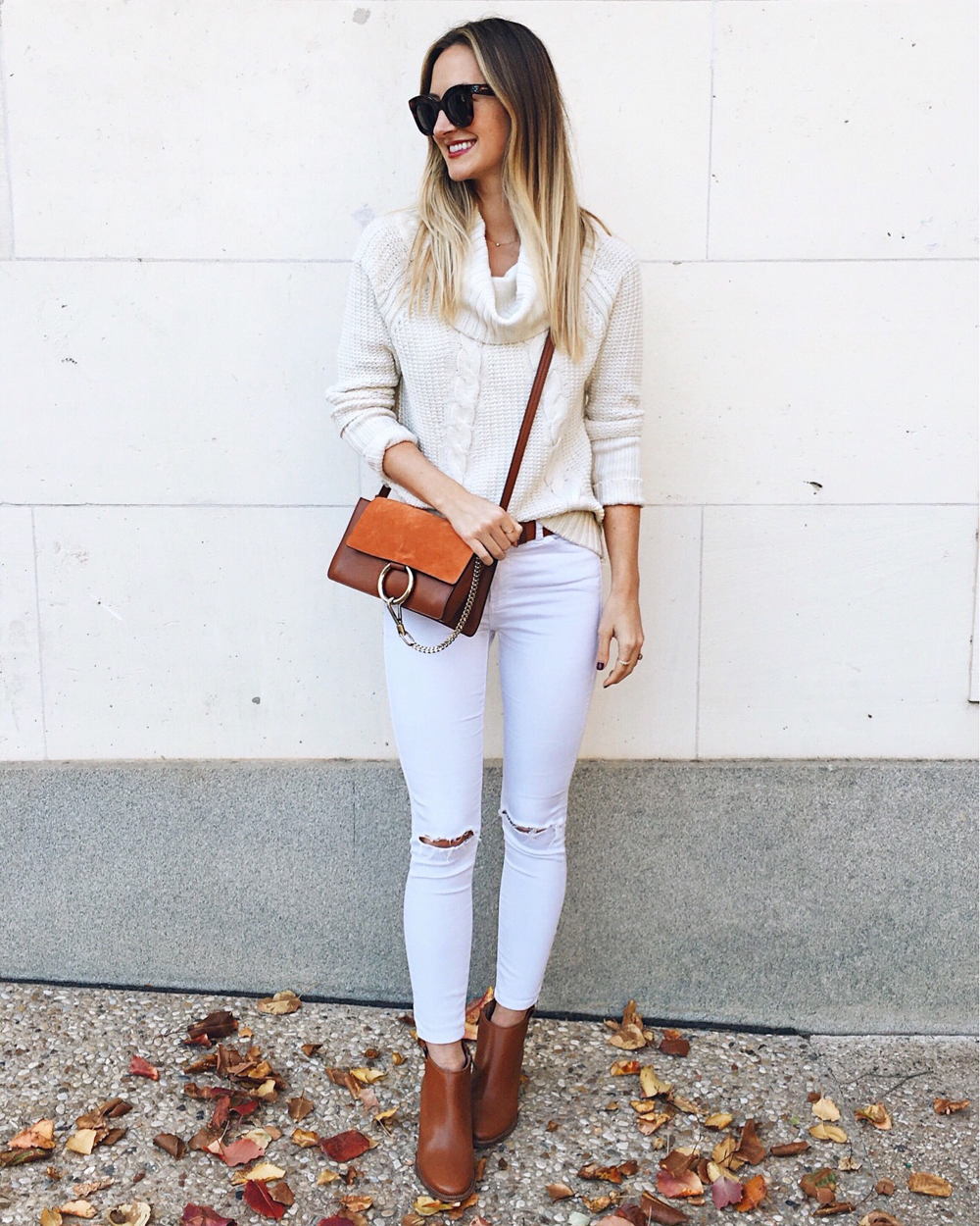 livvyland-blog-olivia-watson-white-cognac-outfit-chloe-faye-tan-brown