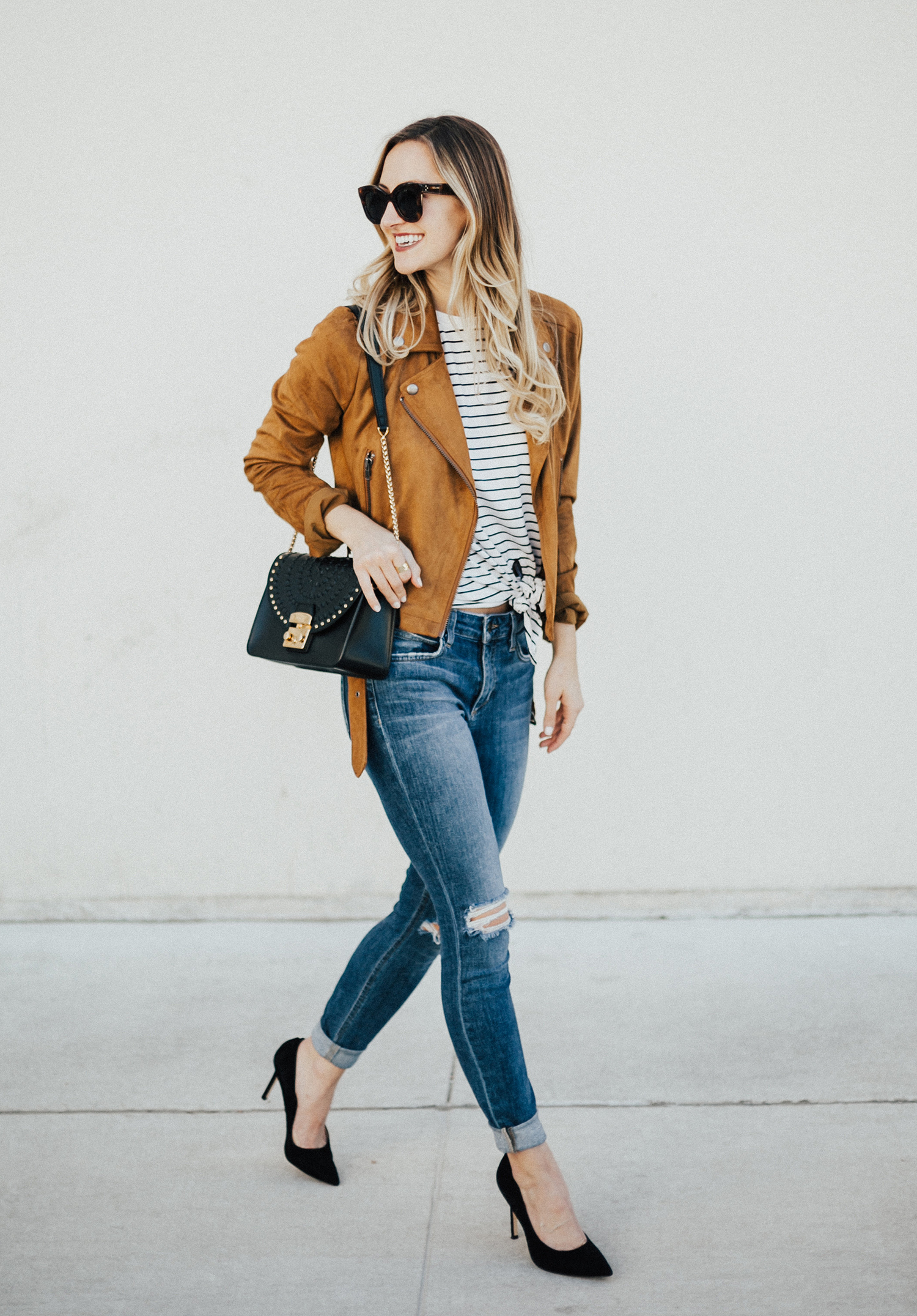 Tan Suede Pumps Outfits (175 ideas & outfits)